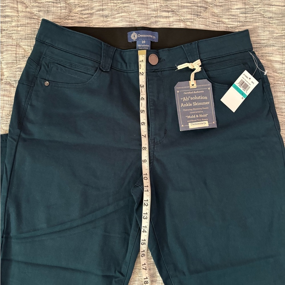 Democracy Ab Solution Ankle Skimmer Sz 16 NWT | Democracy Ankle Skinny Jeans- - Picture 11 of 12